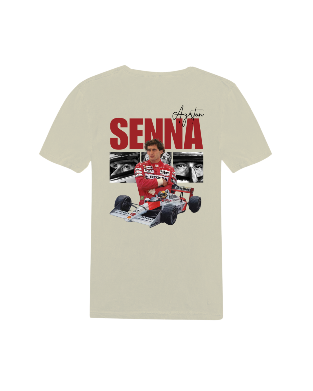 Camiseta Ayrton Senna
