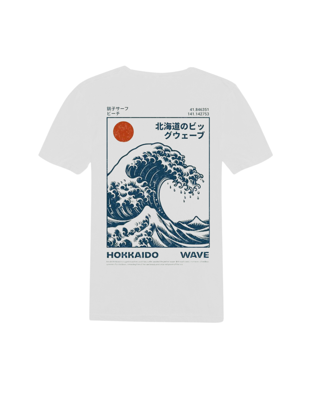 Camiseta Hokkaido Wave