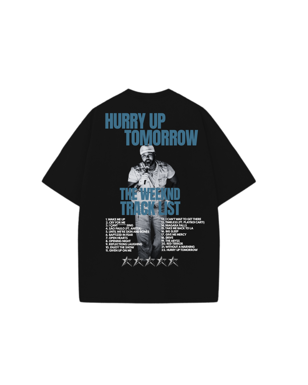 Oversized The Weeknd