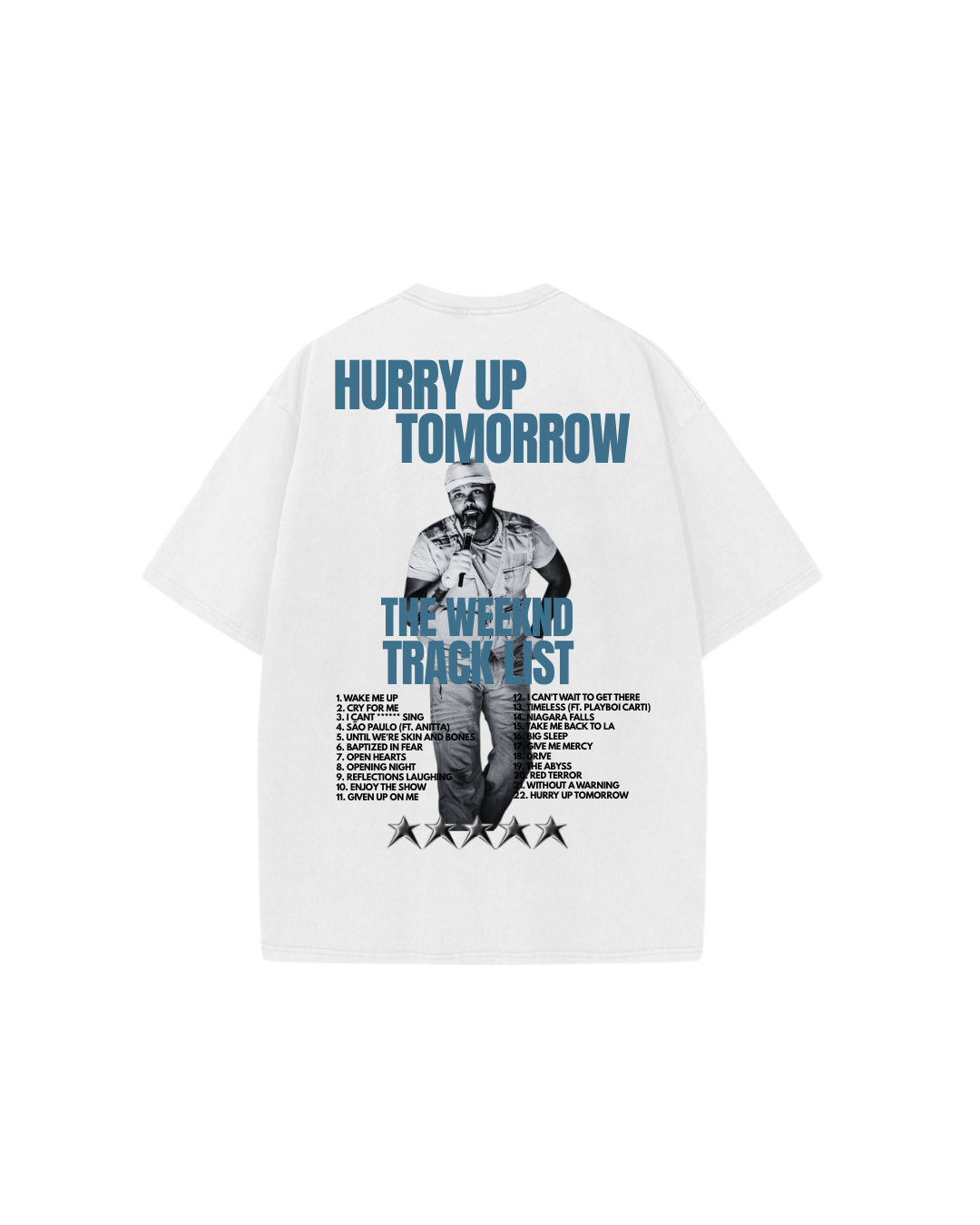 Oversized The Weeknd