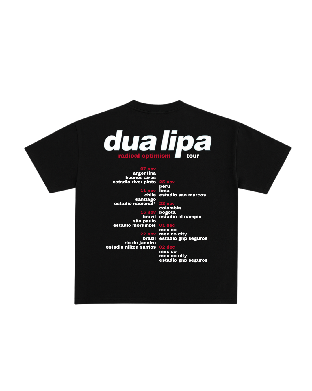 Boxy-Shirt Dua Lipa (Radical Optimism)