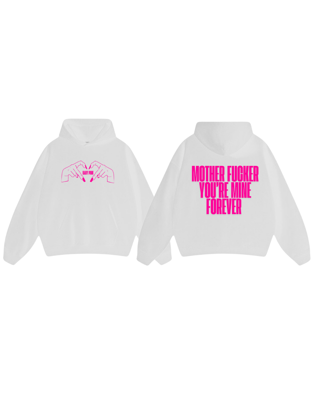 Conjunto Moletom Baby Pink