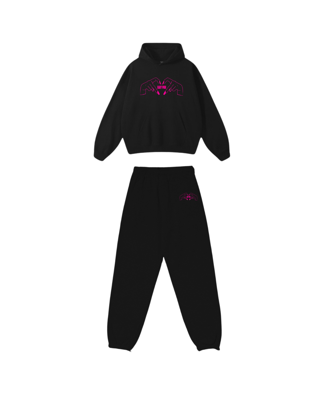 Conjunto Moletom Baby Pink