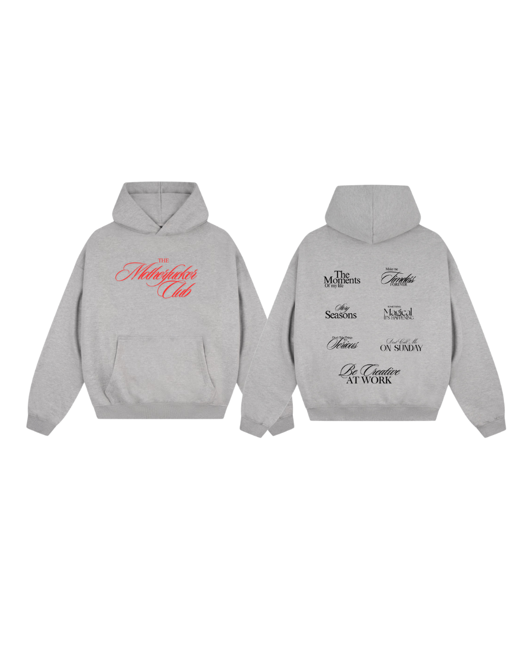 Conjunto Moletom Mother Fucker Club - Mike Style