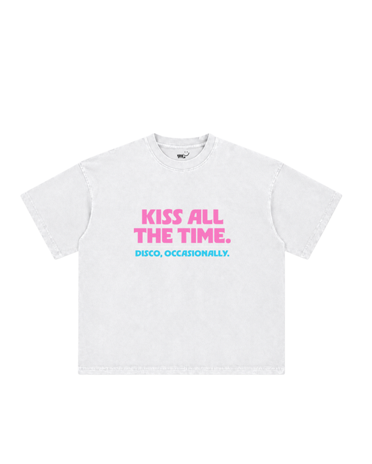 Camiseta Boxy, Harry Styles, Kiss All The Time.