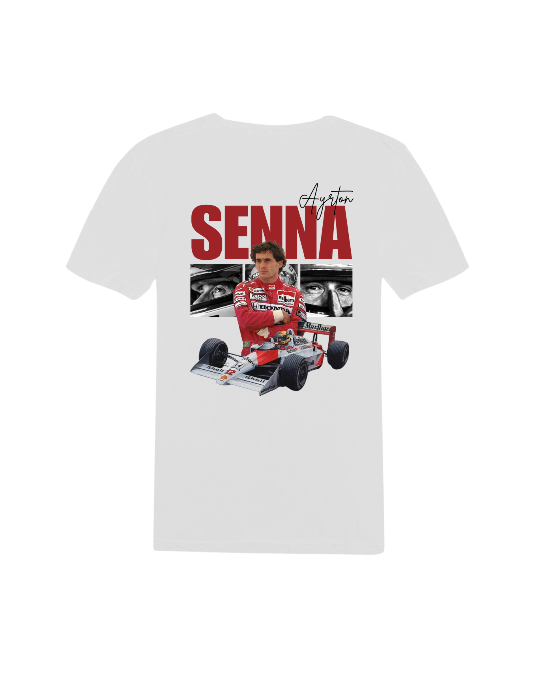 Camiseta Ayrton Senna