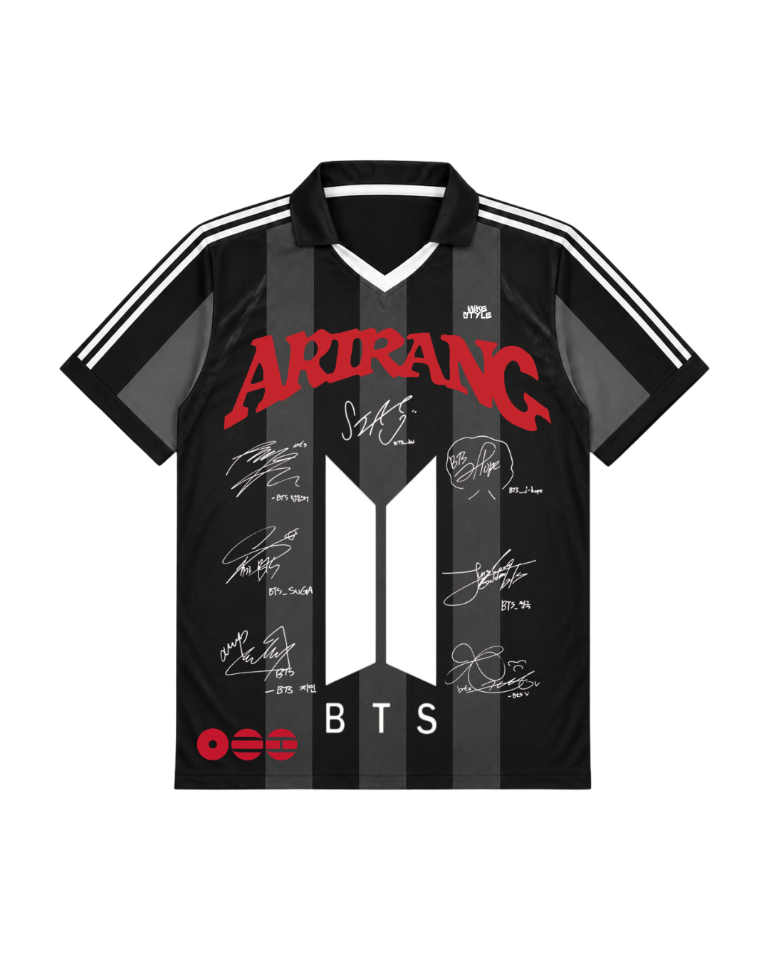 Jersey, BTS, Arirang.