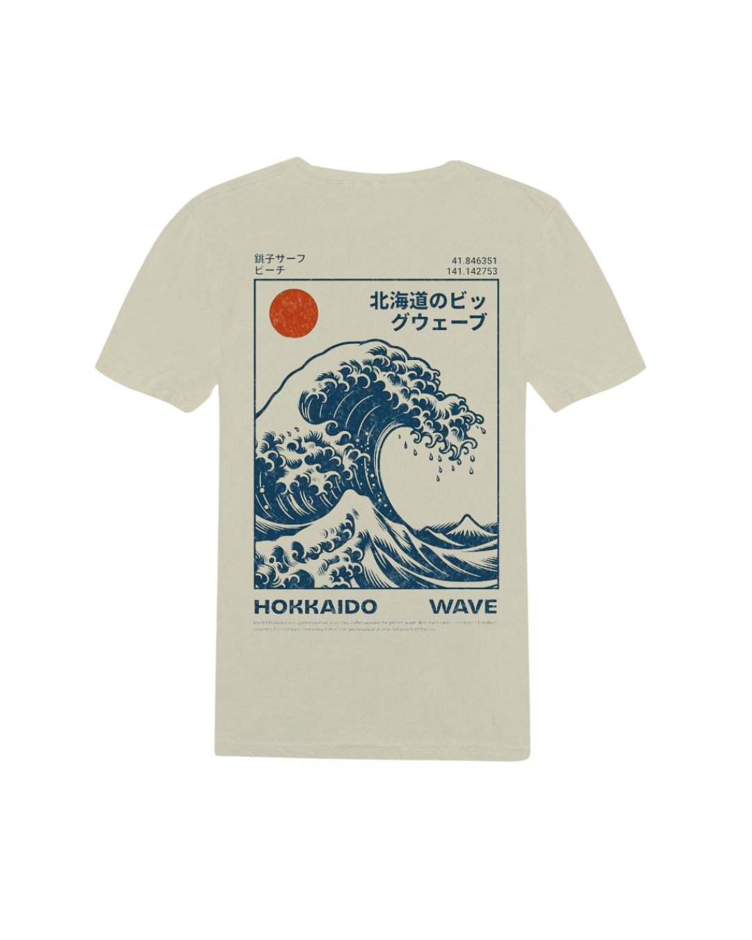 Camiseta Hokkaido Wave