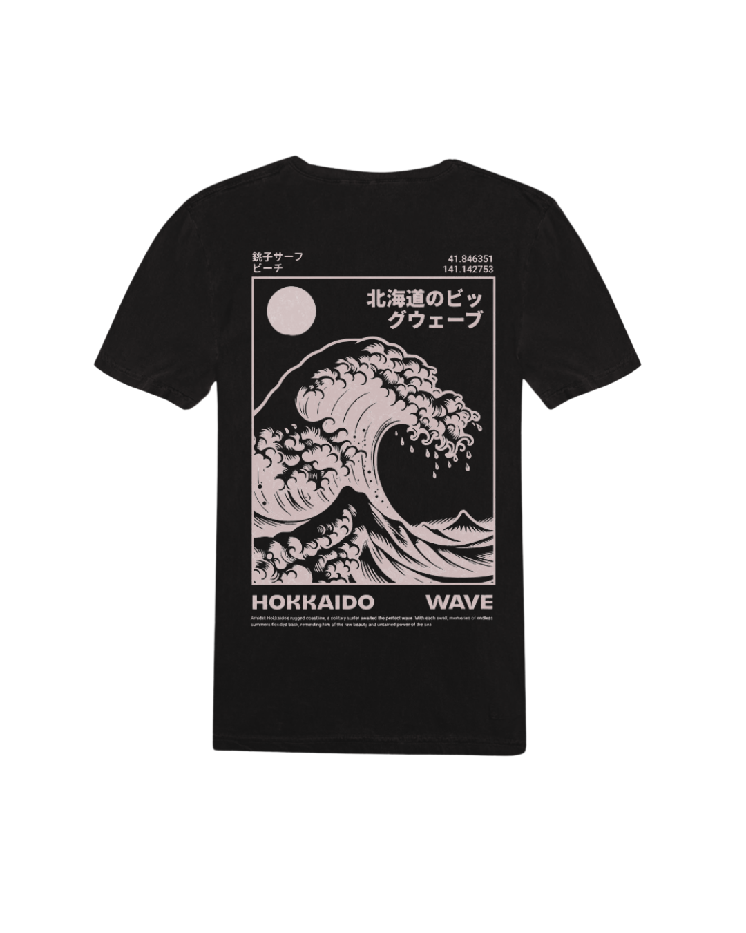 Camiseta Hokkaido Wave