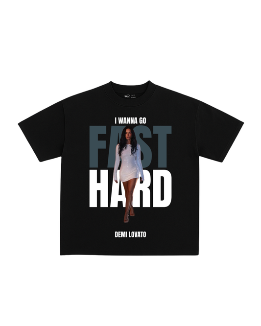 Boxy-Shirt Demi Lovato