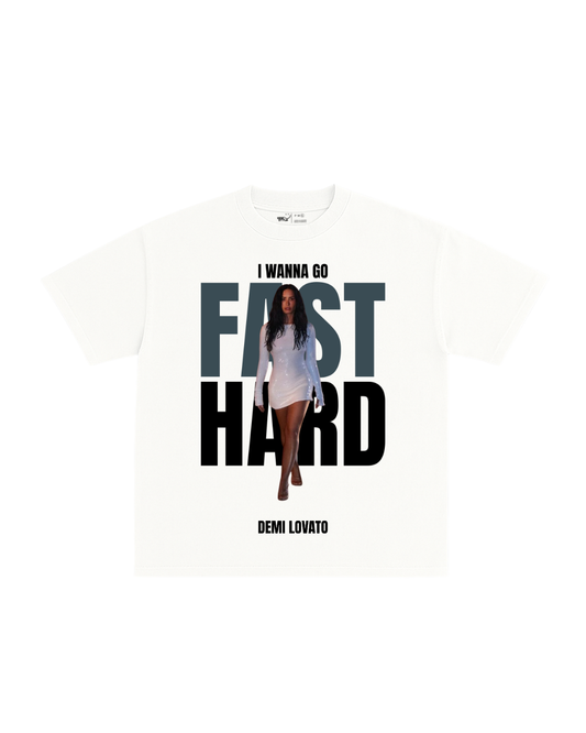 Boxy-Shirt Demi Lovato