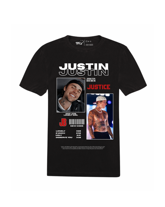 Camiseta Justin Bieber