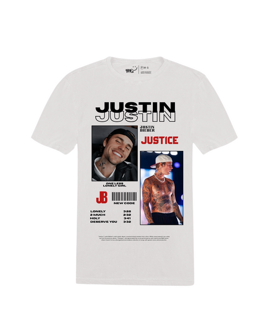 Camiseta Justin Bieber