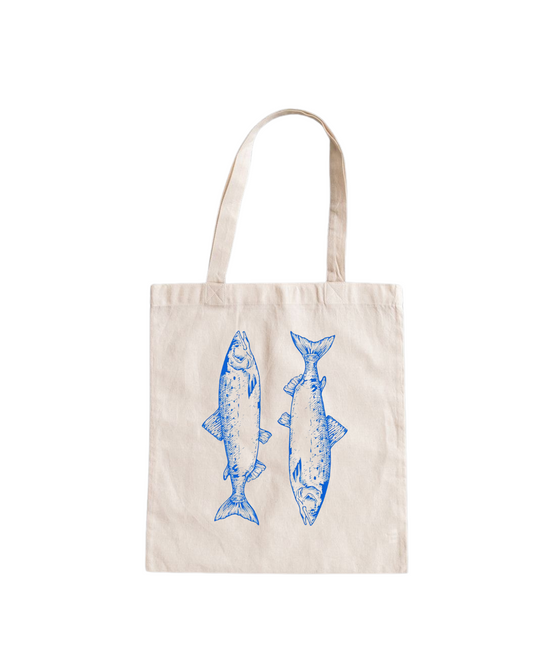 Ecobag Blue Fish