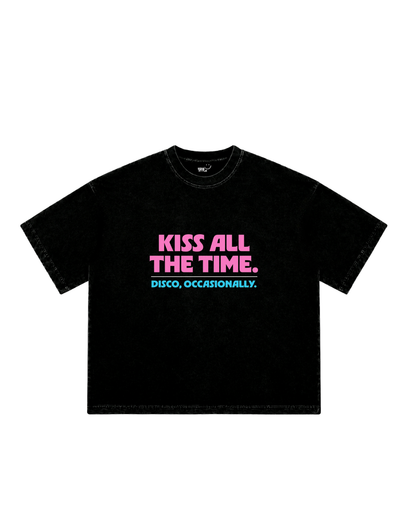 Camiseta Boxy, Harry Styles, Kiss All The Time.