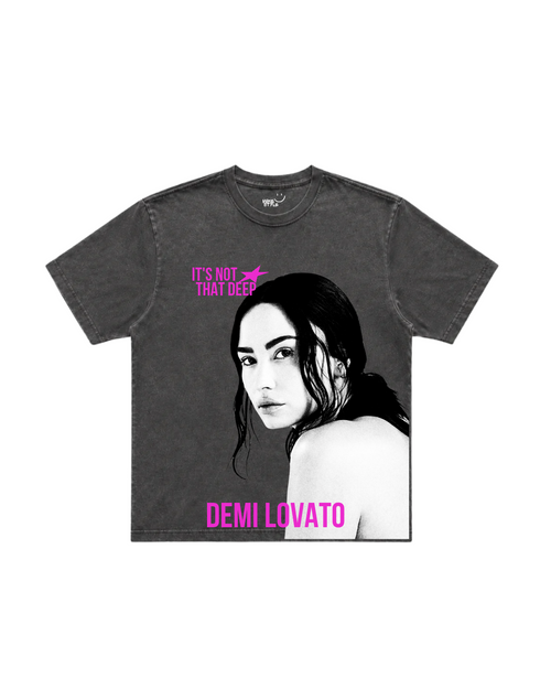 Camiseta, Demi Lovato, It's Not That Deep