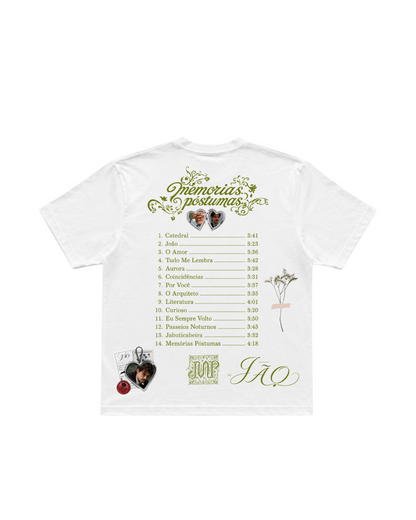 Camiseta, Jão, Memórias Póstumas.