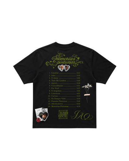 Camiseta, Jão, Memórias Póstumas.