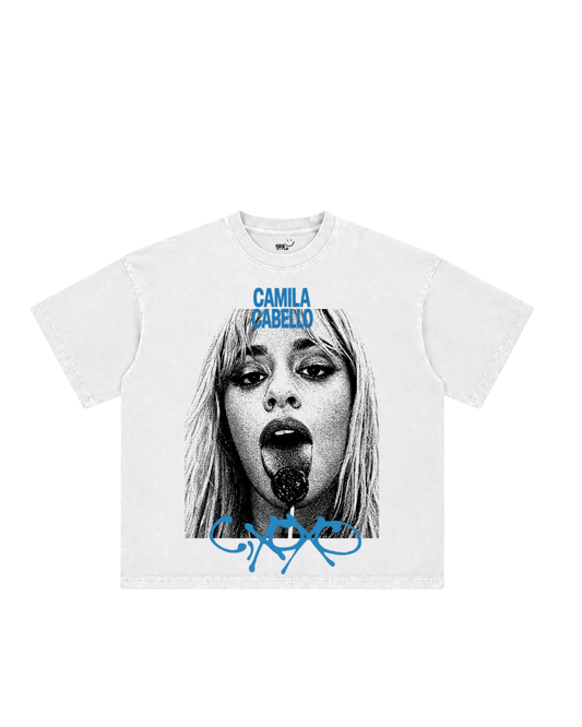 Camiseta Boxy, Camila Cabello, C,xoxo.