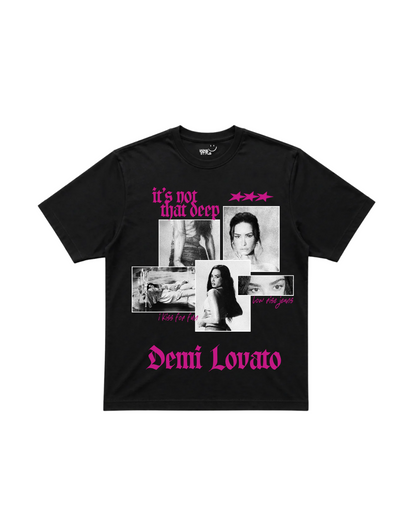 Camiseta, Demi Lovato, It's Not That Deep.