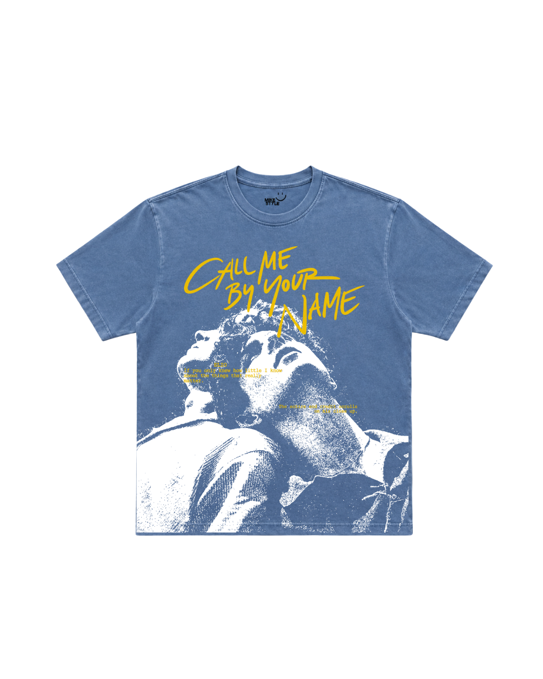 Camiseta, Call Me By Your Name.