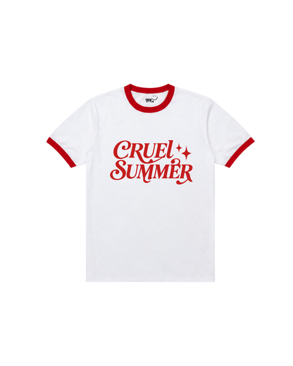 Ringer Tee, Taylor Swift, Cruel Summer.