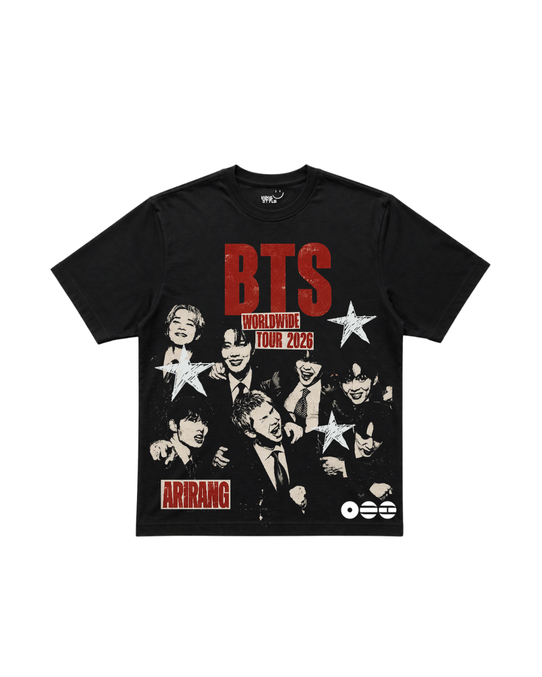 Camiseta, BTS, Arirang.