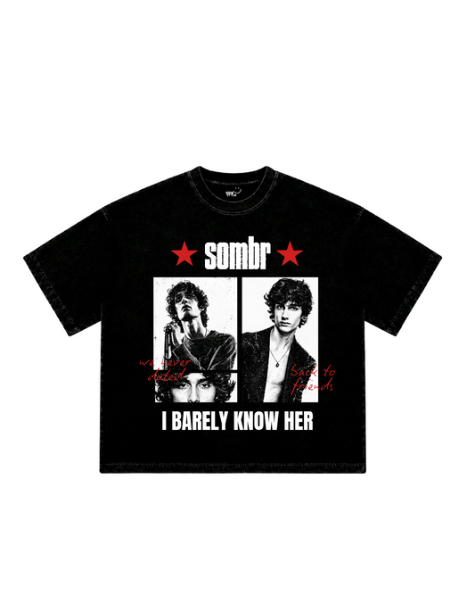 Camiseta Boxy, Sombr.