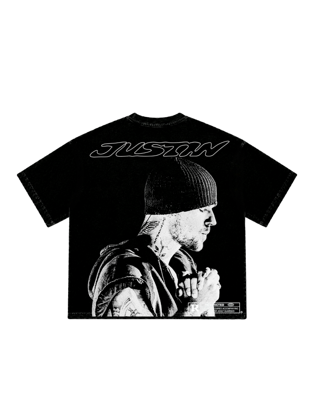 Camiseta Boxy, Justin Bieber.