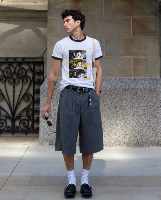 Ringer Tee, Call Me By Your Name.