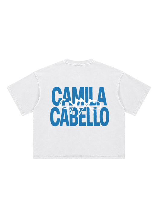 Camiseta Boxy, Camila Cabello, C,xoxo.