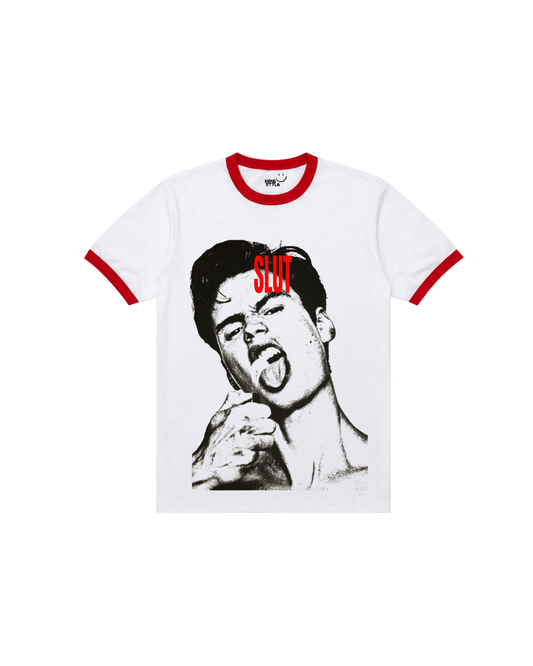 Ringer Tee, Slut.